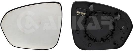 Mirror Glass, exterior mirror 6431195