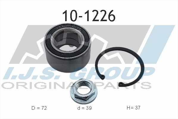 Wheel Bearing Kit 10-1226 - image 2