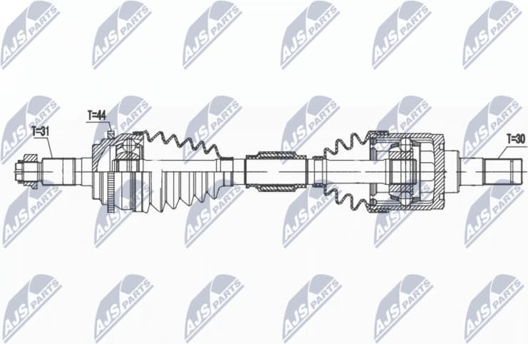 Drive Shaft NPW-MZ-088