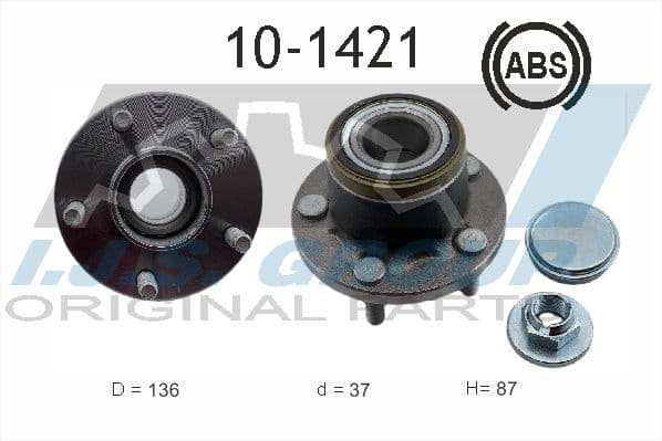 Wheel Bearing Kit Technology & Quality 10-1421 - image 2