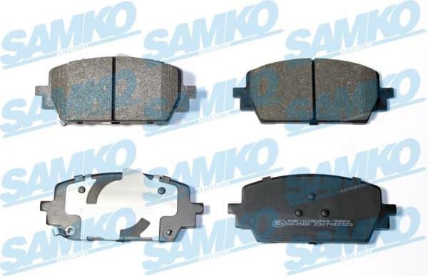 Brake Pad Set, disc brake 5SP2323