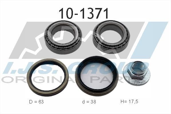 Wheel Bearing Kit 10-1371 - image 2