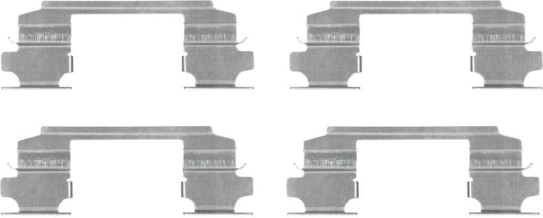 Accessory Kit, disc brake pad 1 987 474 436