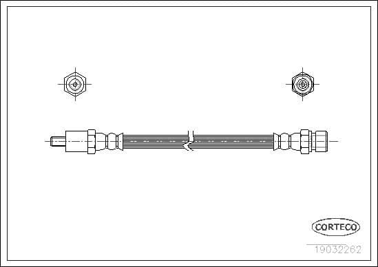Brake Hose 19032262