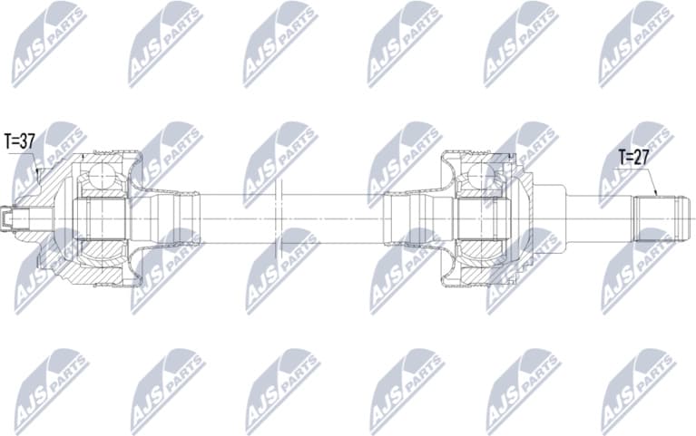 Drive Shaft NPW-BM-240