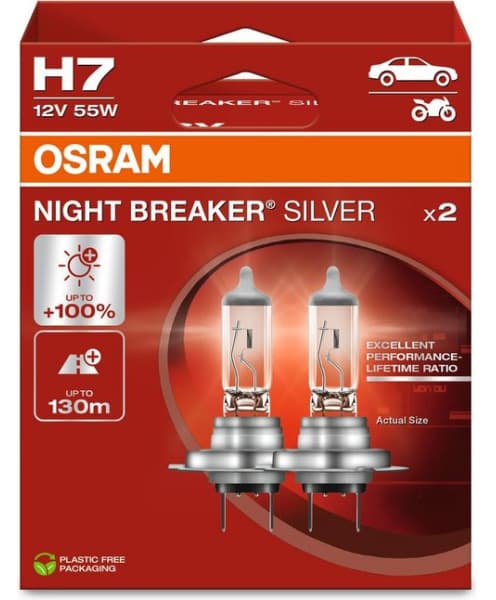 Bulb, cornering light NIGHT BREAKER® SILVER 64210NBS-2HB