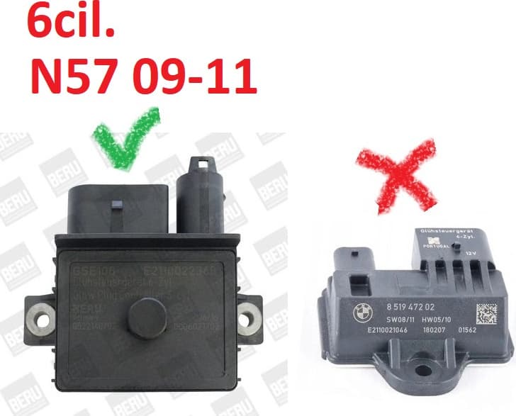 Glow Plug Relay, control unit