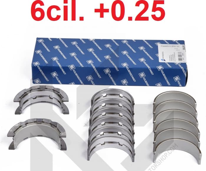 Main bearings crankshaft 77953610