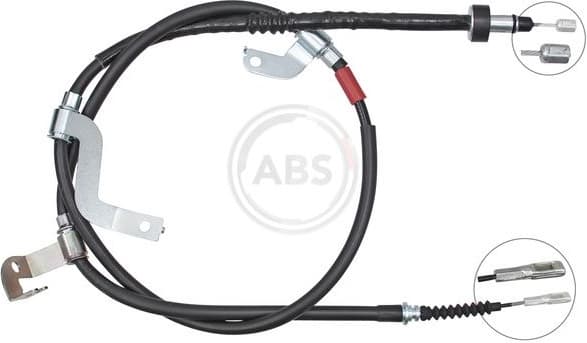 Cable Pull, parking brake K17513