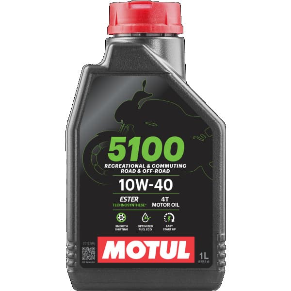Variklio alyva moto MOTUL 5100 10W40 4T 1L - MTL104066 - image 2