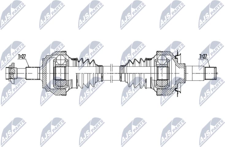 Drive Shaft NPW-ME-206 - image 2