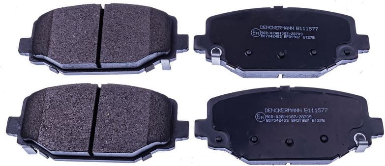 Brake Pad Set, disc brake B111577