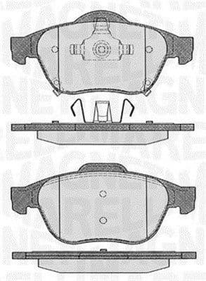 Brake Pad Set, disc brake 363916060595