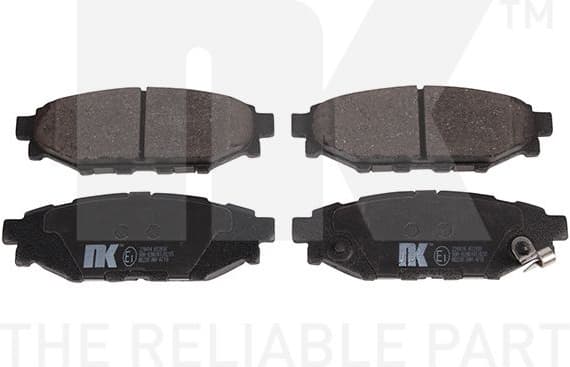 Brake Pad Set, disc brake 224414