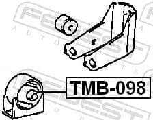 Mounting, engine TMB-098 - image 2