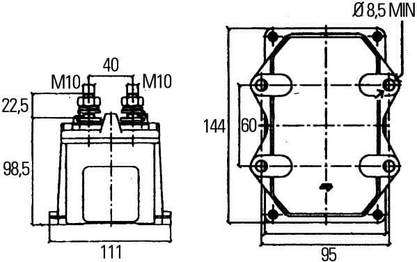 Main Switch, battery 6EK 008 776-051 - image 2