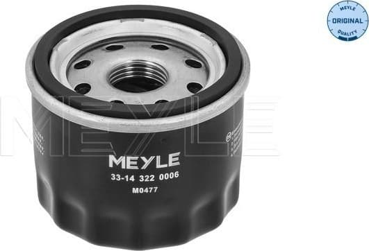 Oil Filter MEYLE-ORIGINAL: True to OE. 33-14 322 0006