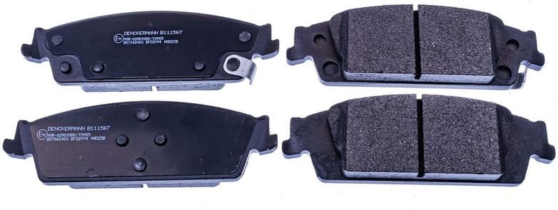 Brake Pad Set, disc brake B111567