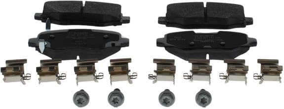 Brake Pad Set, disc brake 0986494745