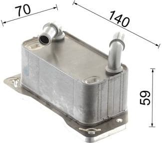 Oil Cooler, engine oil BEHR *** PREMIUM LINE *** CLC 322 000P - image 12