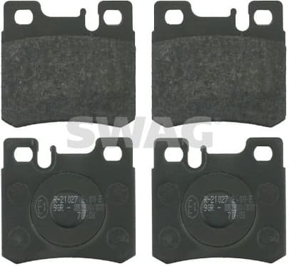 Brake Pad Set, disc brake 10 91 6153