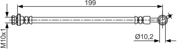 Brake Hose 1987481699