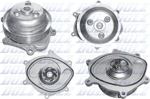 Water Pump, engine cooling P501