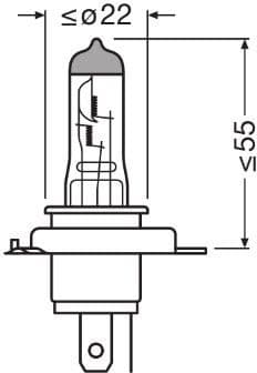 Bulb, front fog light ULTRA LIFE 64193ULT-1BL - image 3