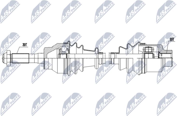 Drive Shaft NPW-ME-191