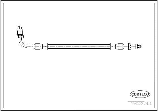 Brake Hose 19032748 - image 2