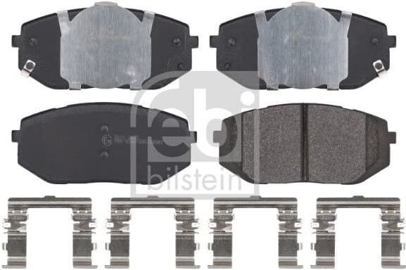 Brake Pad Set, disc brake 183655