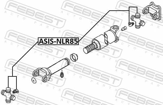 Joint, propshaft ASIS-NLR85 - image 2