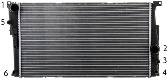 Radiator, engine cooling BEHR *** PREMIUM LINE *** CR 1725 000P - image 2