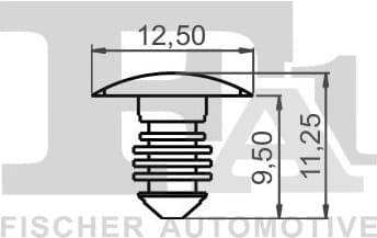 Clip, trim/protection strip 11-40100.5 - image 2