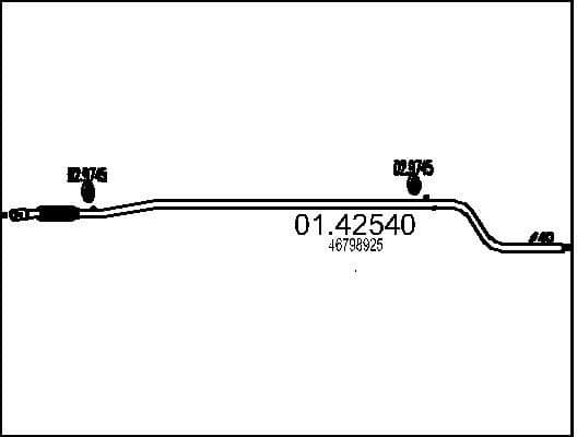 Exhaust Pipe 01.42540