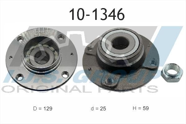 Wheel Bearing Kit Technology & Quality 10-1346 - image 2