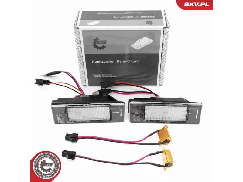 Licence Plate Light 72SKV530