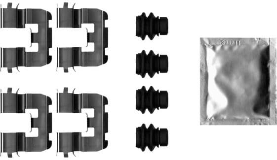 Accessory Kit, disc brake pad 82542800