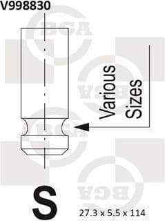 Exhaust Valve V998830