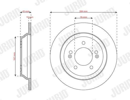 Brake Disc COAT+ 563833JC