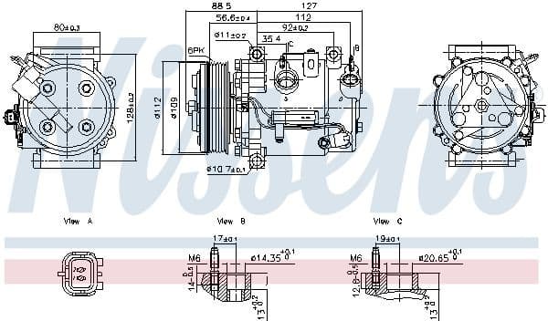 Compressor, air conditioning ** FIRST FIT ** 891201 - image 7