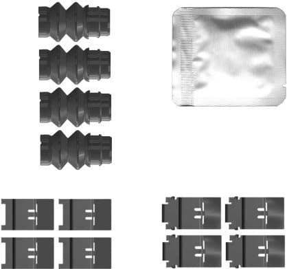 Accessory Kit, disc brake pad 82559200