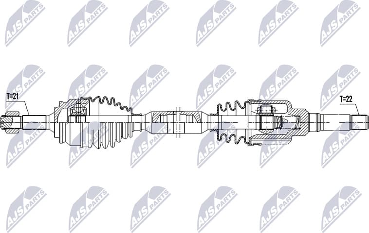 Drive Shaft NPW-PE-113