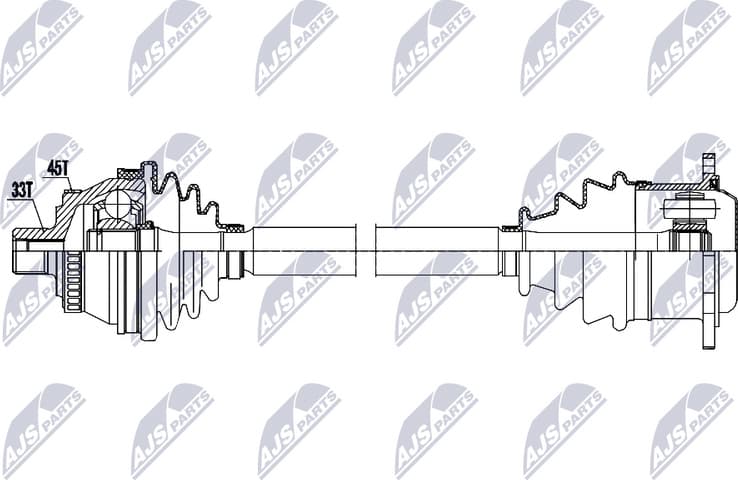 Drive Shaft NPW-AU-095