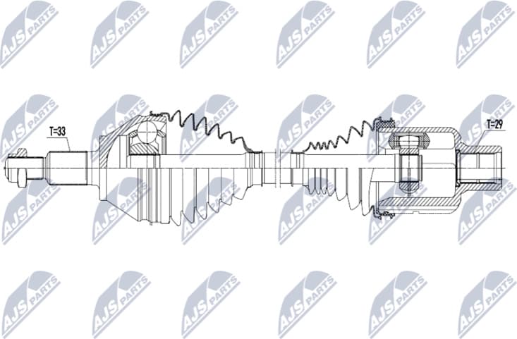 Drive Shaft NPW-CH-153