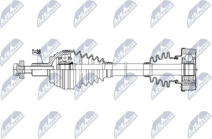 Drive Shaft NPW-AU-107