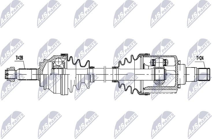 Drive Shaft NPW-MS-084