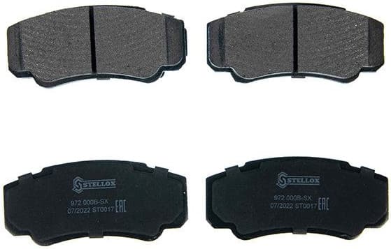 Brake Pad Set, disc brake 972 000B-SX