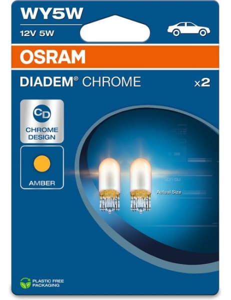 Osram Bulb WY5W Diadem CHROME - 2827DC-2BL (OSRAM) - Autoera
