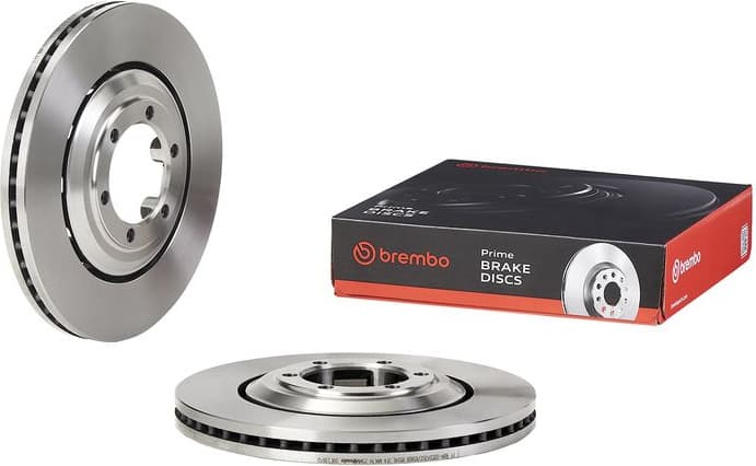 Brake Disc PRIME LINE 09.E538.10 - image 2